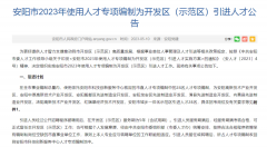 河南安陽(yáng) “首創(chuàng)”政策頻出 破解引才瓶頸