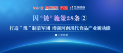 打造“豫”制菜軍團(tuán)，增強(qiáng)河南現(xiàn)代食品產(chǎn)業(yè)新動(dòng)能 | 因“鏈”施策28條②