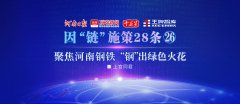 聚焦河南鋼鐵，“鋼”出綠色火花丨因“鏈”施策28條?